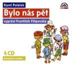 Největší obrázek výrobku Poláček K. - Bylo nás pět 4CD (vypráví František Filipovský) Poláček Karel Největší obrázek výrobku Poláček K. - Bylo nás pět 4CD (vypráví František Filipovský) Poláček Karel