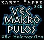 Největší obrázek výrobku Věc Makropulos - 2CD Čapek Karel Největší obrázek výrobku Věc Makropulos - 2CD Čapek Karel