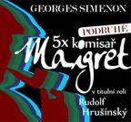 Nejv�t�� obr�zek v�robku 5x komisa� Maigret podruh� - 5CD Simenon Georges