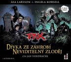 Nejv�t�� obr�zek v�robku Pax 3 & 4 - D�vka ze z�hrob� & Neviditeln� zlod�j - CDmp3 (�te Jan Vondr��ek) Larssonov� Asa, Korsellov� Ingela,