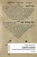 Nejv�t�� obr�zek v�robku kniha David Gans - Pra�sk� renesan�n� �idovsk� historik �edinov� Ji�ina