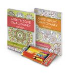 Nejv�t�� obr�zek v�robku Antistresov� omalov�nky s pastelkami-set Morrisonov� Jenean