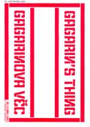 Nejv�t�� obr�zek v�robku Gagarinova v�c - Gagarin�s Thing �ernick� Ji��