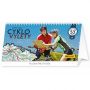 V�ce informac� o v�robku Kalend�� stoln� 2016 - Tipy na cyklov�lety,  30 x 16 cm