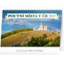 V�ce informac� o v�robku Kalend�� stoln� 2017 - Poutn� m�sta v �R